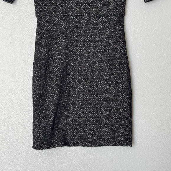 Free People Lady Pucker Scoop Back Dress Bodycon Black Size Small - Picture 9 of 11